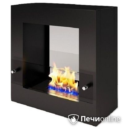 Биокамин ЭкоЛайф Cube Glass black burgundy в Серове